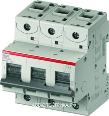 ABB S803S Автоматический выключатель 3P 50A (K)